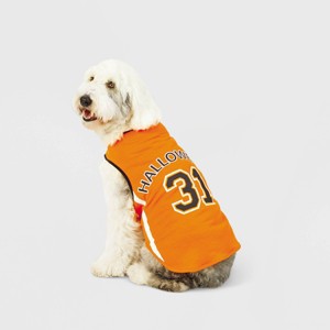 Halloween Dog and Cat Basketball Jersey - Hyde and EEK! Boutique™ - 1 of 4