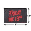 Friday The 13th Logo Makeup Cosmetic Bag Organizer Pouch - 4 of 4