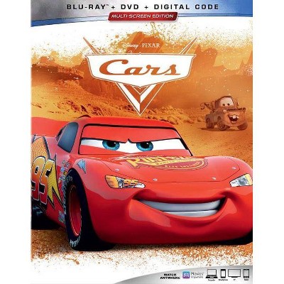 Cars (Repackage) (Blu-ray + DVD + Digital)