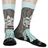 Horror Movie Collab Men's Character Big Face 4-Pack Crew Socks Shoe Size 6-12 - 4 of 4
