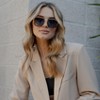 WMP Eyewear Womens Polarized Square Sunglasses - 4 of 4