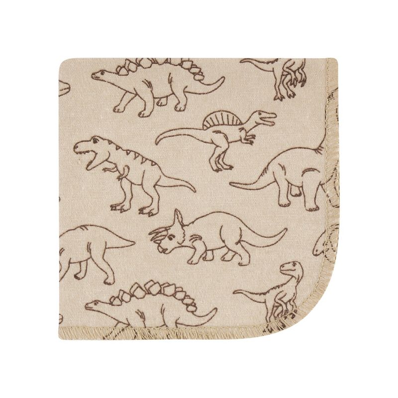 Hudson Baby Flannel Washcloths, Dinosaur Adventures 12Pk, One Size, 5 of 9