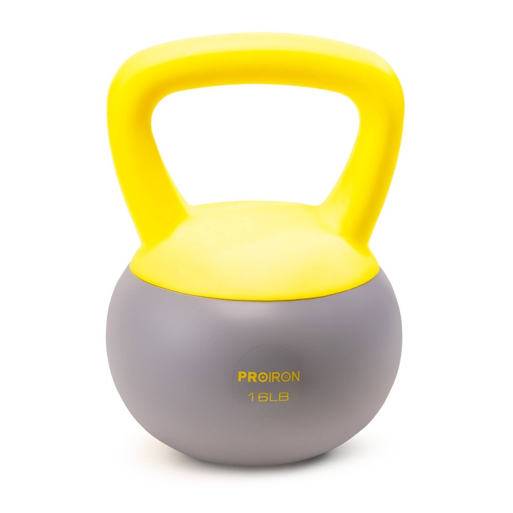 Marcy Soft Kettlebell 16lbs - Yellow