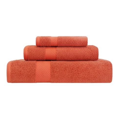 Burnt Orange Egyptian Cotton Towel