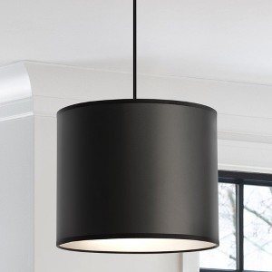 Urban Ambiance Luxury Transitional Indoor Pendant,  10''H x 12"W x 12''D,  Brushed Nickel;Matte Black;Vintage Brass Finish, UHP4711 - 1 of 4