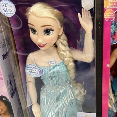 My size cheap elsa doll target