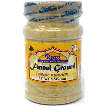 Fennel Ground (Saunf) Powder Spice - 3oz (85g) - Rani Brand Authentic Indian Products