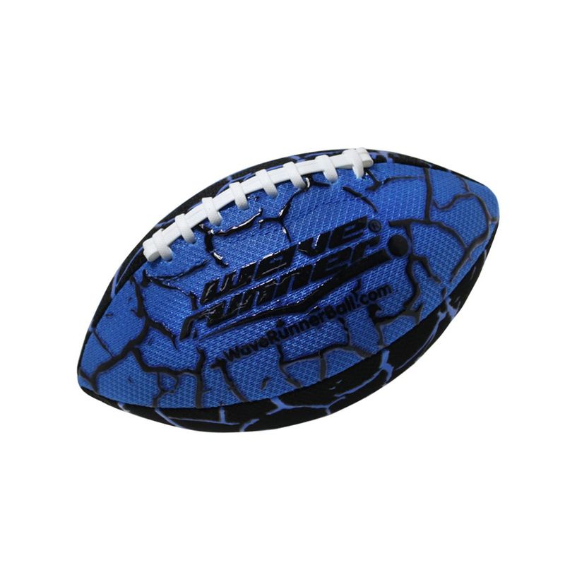 Wave Runner Grip It Waterproof Football 9.25 Inches w/Sure-Grip Technology Play In Water Great for Beach Pool Lake BBQ Park & Anywhere Pump Included, 2 of 3