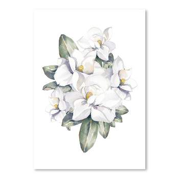 Americanflat Botanical Minimalist Magnolia By Cami Monet Poster