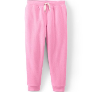 Lands' End Kids High Pile Fleece Lined Jogger Sweatpants - 1 of 2