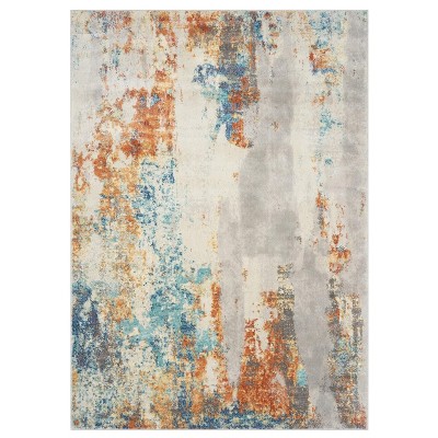 Luxe Weavers Euston Collection Modern Abstract Area Rug, Multi 4x5 : Target