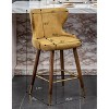 Ridstar Set of 2 Modern Counter Stool For Dining Room & Counter-Blue - 4 of 4