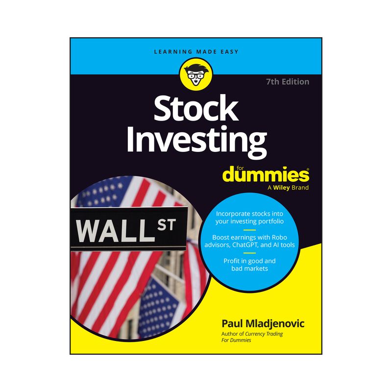 Stock Investing for Dummies - 7th Edition by  Paul Mladjenovic (Paperback), 1 of 2