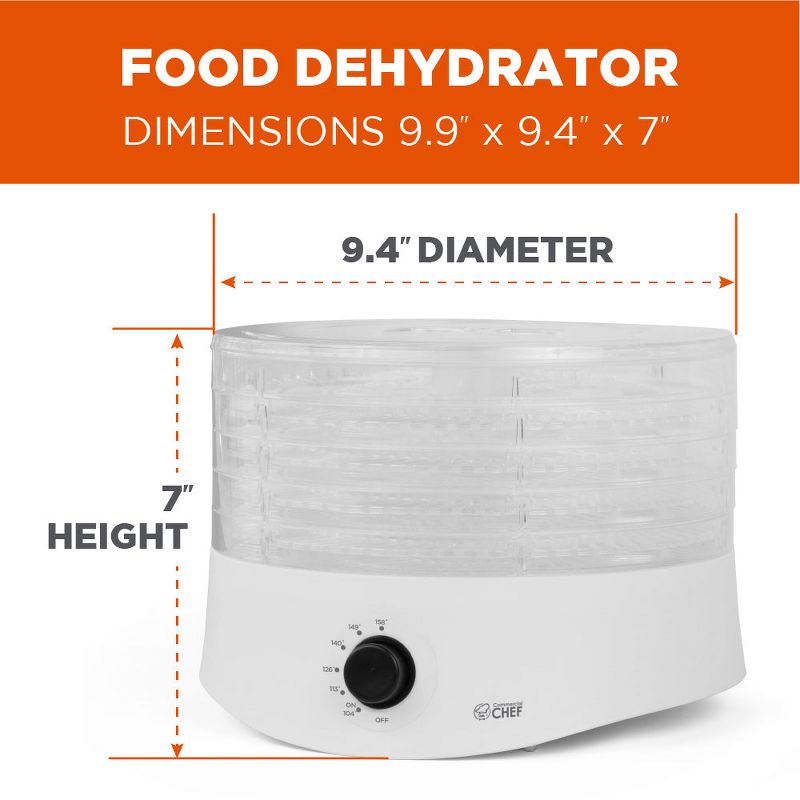 COMMERCIAL CHEF Food Dehydrator, 6 of 9