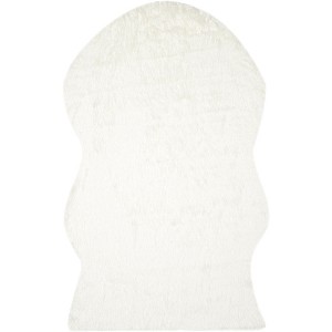Faux Sheep Skin FSS117 Power Loomed Indoor Rugs - Safavieh - 1 of 3