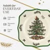 Spode Christmas Tree Scalloped Salad Plate - Set of 4 - 3 of 4