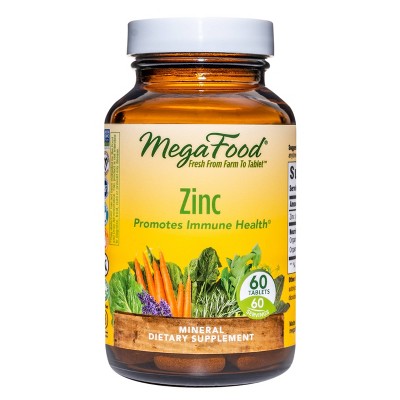 MegaFood Zinc Supplement - 60ct