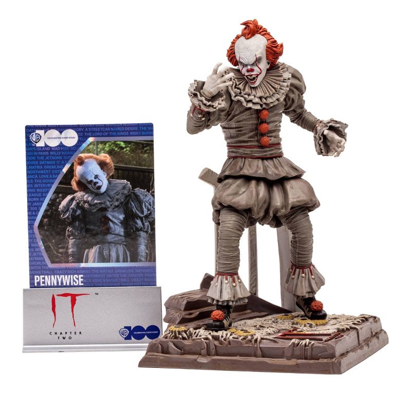 McFarlane Toys Movie Maniacs It: Chapter Two Pennywise 6&#34; Figure, 4 of 14