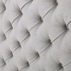 KTMBDW Tufted Upholstered Headboard Queen Size, Solid Wood Head Board with Durable Metal Legs, Adjustable Height Bed Beadboard - 4 of 4