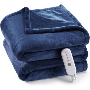 Electric Heated Throw Blanket - 4 Heat Levels, 4H Auto Off, Machine Washable, ETL Certified for Home & Office - 1 of 4