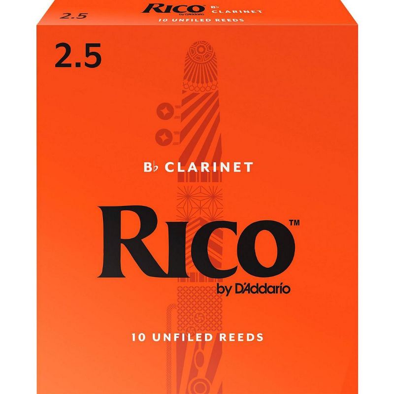 Rico Bb Clarinet Reeds, Box of 10, 2 of 4