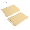 Unique Bargains Office Garden Coin Envelope Self-Adhesive Small Item Stamp Storage Packet Yellow 25 Pcs - 3 of 4