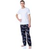Seven Times Six Magic The Gathering Card Game Men's Allover Logo Pajama Pants Black - 2 of 4