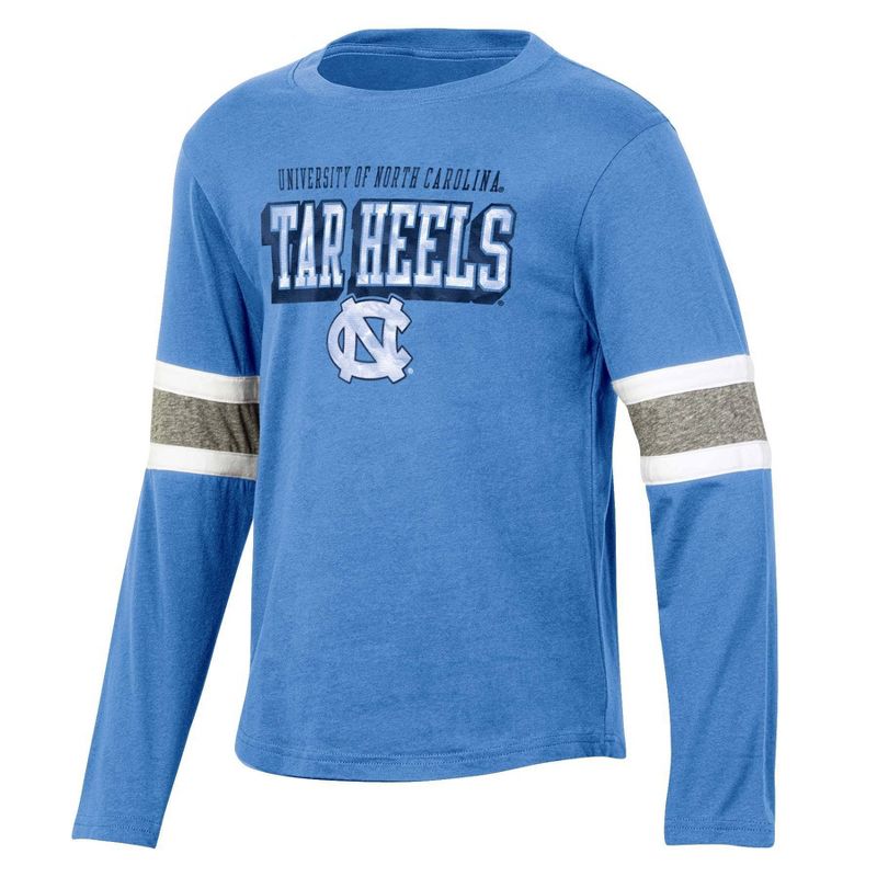 NCAA North Carolina Tar Heels Boys&#39; Long Sleeve T-Shirt, 1 of 4