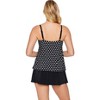 Women's Ruffle Faux Skirtini Swimdress - Longitude - 2 of 3