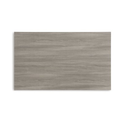 Transitional Reclaimed Wood Extendable Dining Table in Gray