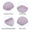 Unique Bargains PP Plastic Reusable Lightweight Durable Tray Rectangle 3 Pcs - 3 of 4