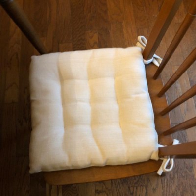 Ellis Curtain Lisa Solid 18x24 Rocking Chair Cushion Set