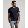 Men's Black Active Mesh Crew - True Classic - 3 of 4