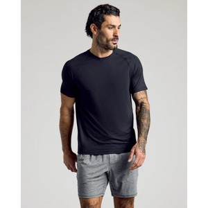 Men's Black Active Mesh Crew - True Classic - 1 of 4