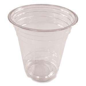 Boardwalk Clear Plastic PET Cups, 12 oz, 50/Pack - 1 of 4