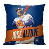 MLB Houston Astros Jose Altuve Throw Pillow 18x18 Inches - 2 of 4