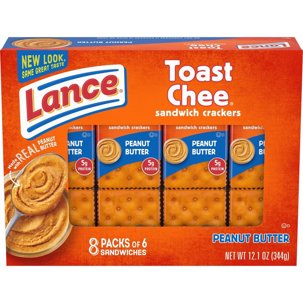 UPC 076410521305 product image for Lance Peanut Butter ToastChee Cracker Sandwiches - 1.5oz/8ct | upcitemdb.com