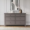 Child Craft 6-Drawer Westgate Dresser, Plenty of Storage, Anti-Tip Kit Included to Prevent Tipping, Baby Safe Finish, Fully Assembled - 2 of 4
