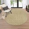 Washable Area Rug Baby Room Contemporary Boho Non-Slip Low Pile Stain-Resistant No-Shedding Easy-Clean Modern Dorm Home Office - 3 of 4