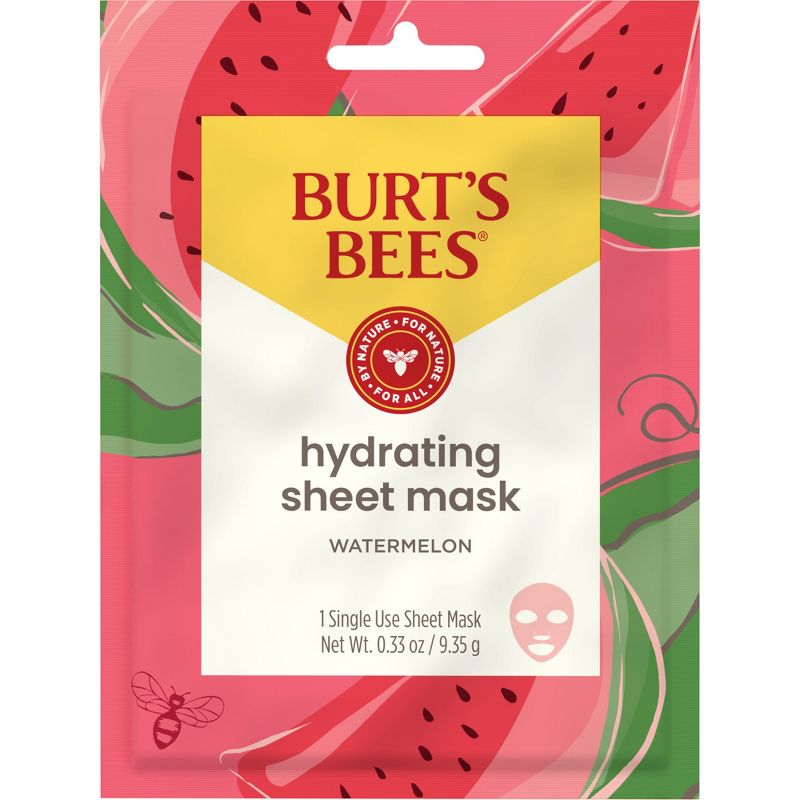 Burt&#39;s Bees Hydrating Sheet Mask Watermelon - 1ct, 1 of 14