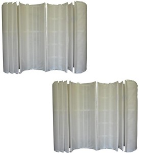 Hurricane 2 Pack HF-DE60-SET 60 Square Feet DE Grid Filter Replacement for PFS3060, FG-2005, FC-9550, Hayward DEX6000 DA/DS, White - 1 of 4