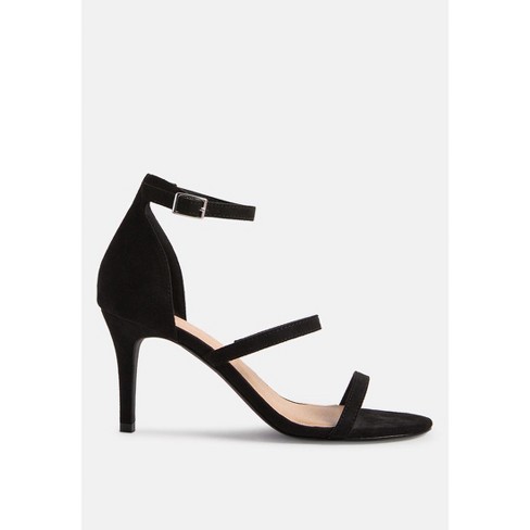 London Rag Womens Kazaki Mid Heel Ankle Strap Sandals Us 6 Uk 4 Eu 37 Target