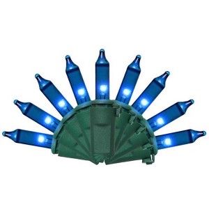 Celebrations Classic LED T5 Blue 100 ct String Christmas Lights 24.75 ft. - 1 of 1