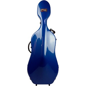 Bam 1002NW Newtech Cello Case With Wheels Ultramarine Blue - 1 of 4