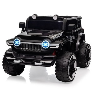 Ride on Truck Car for Kids Ages 3-6, 12V Electric Toy Car with 7AH Battery, Powerful Motors, 2.4G Remote Control, Metal Suspension, Gift for Kids - 1 of 4