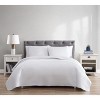 Kate Aurora Basic Bedding Euro Chic 3 Piece Quilt & Pillow Shams Set - 2 of 4
