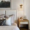 LNC Dendrophyllia 4.7-in W 1-Lights  Polished Gold and Clear Glass Modern/Contemporary  Vanity Lights - 4 of 4