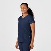 Wink W123 Women's Y-Neck Wrap Scrub Top - 3 of 4