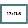 PosterPalooza | Simple Blue Picture Frame - UV Acrylic, Backing Board, Hanging Hardware Included - 2 of 4