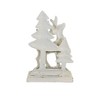 6.75 In Woodland Animal Stocking Holder Winter Trees Weighted Stocking Holders - 2 of 3